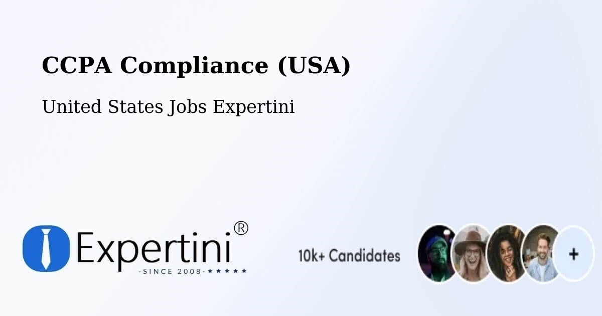 CCPA Privacy Rights & Compliance Notice – Sandy - United States Jobs Expertini